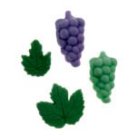 397 Mini Uvas com Folhas