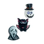 Molde De Silicone 880 – Trio De Halloween – Pânico, Morcego