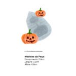 Molde De Silicone 878 – Par De Abóboras De Halloween